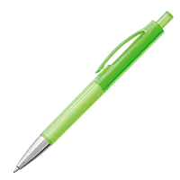 Ballpoint Pen With Transparent Coloured Barrel