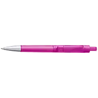 Ballpoint Pen With Transparent Coloured Barrel