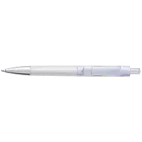 Ballpoint Pen With Transparent Coloured Barrel