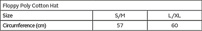 Floppy Poly Cotton Hat