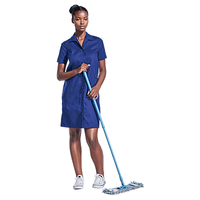 Poly Cotton House Coat Ladies