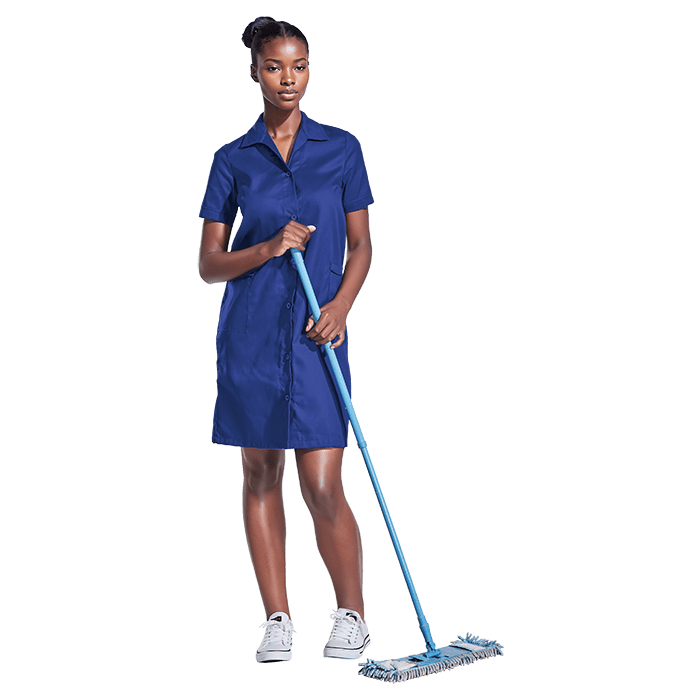 Poly Cotton House Coat Ladies