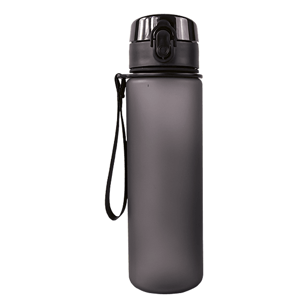 600ml Frosted Cylinder Water Bottle