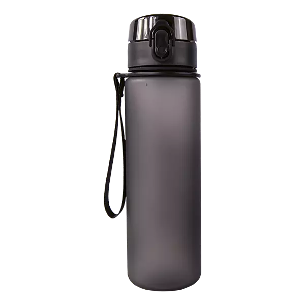 600ml Frosted Cylinder Water Bottle