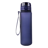 600ml Frosted Cylinder Water Bottle