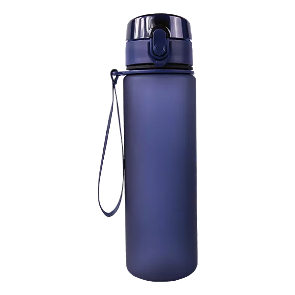 600ml Frosted Cylinder Water Bottle