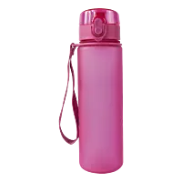 600ml Frosted Cylinder Water Bottle