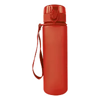 600ml Frosted Cylinder Water Bottle