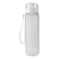 600ml Frosted Cylinder Water Bottle