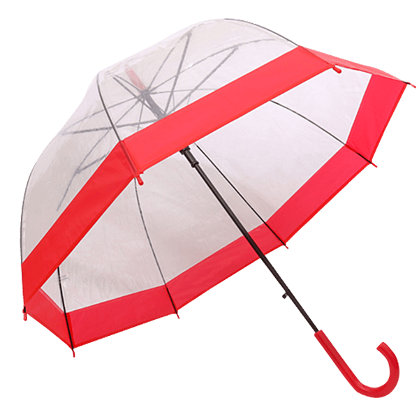 Dome Shaped Clear Umbrella