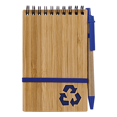 Bamboo Notebook With Pen