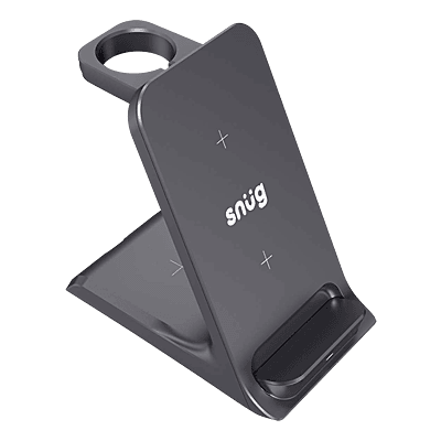 Snug 3 In 1 Wireless Charger Stand 15W