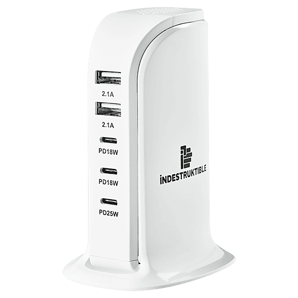 IND 5 Port P.D + USB Gan Charger