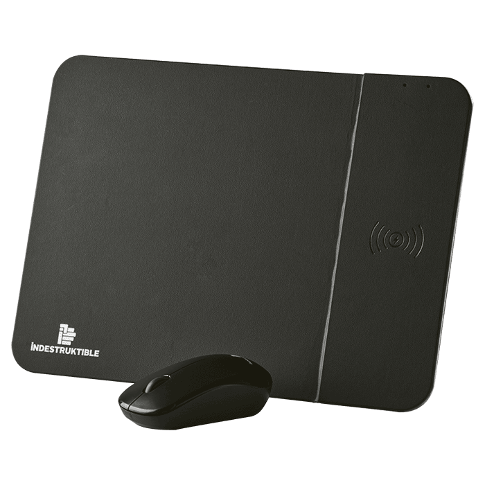 IND Mouse Pad with 10W Fast Wireless Charging