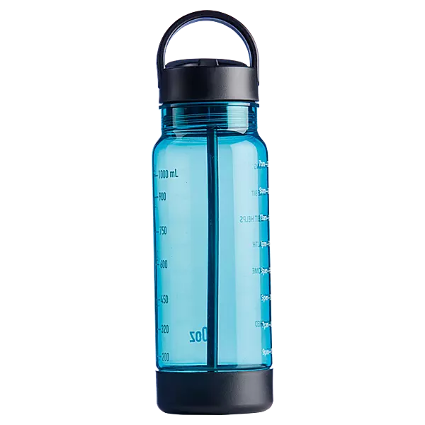 1L Torrent Water Bottle With Straw