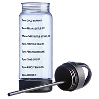 1L Torrent Water Bottle With Straw