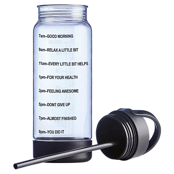1L Torrent Water Bottle With Straw
