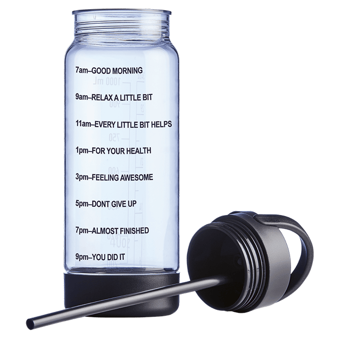 1L Torrent Water Bottle With Straw