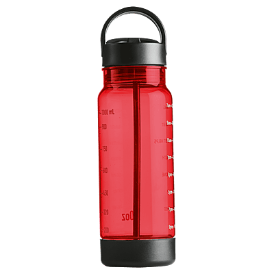 1L Torrent Water Bottle With Straw
