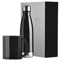 Stainless Steel Bottle & Mug Gift Set