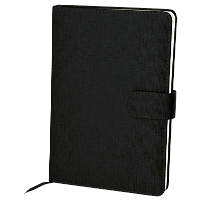 A5 Notebook With Magnetic Clip Cover