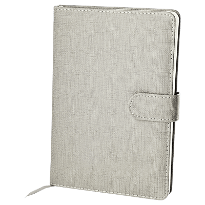 A5 Notebook With Magnetic Clip Cover