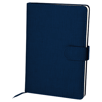 A5 Notebook With Magnetic Clip Cover