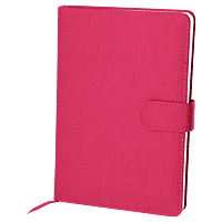 A5 Notebook With Magnetic Clip Cover