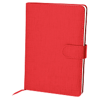 A5 Notebook With Magnetic Clip Cover