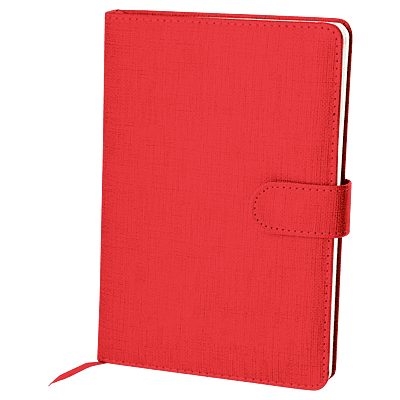 A5 Notebook With Magnetic Clip Cover