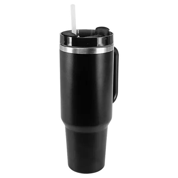 1.2L Double Walled Travel Mug with Straw