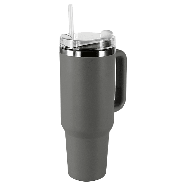 1.2L Double Walled Travel Mug with Straw