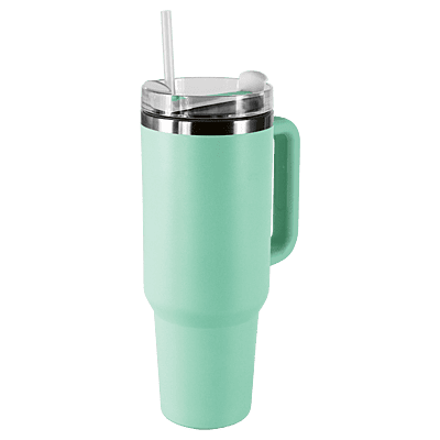 1.2L Double Walled Travel Mug with Straw
