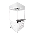 1x1 Aluminium Kiosk with Shelf