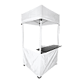 1x1 Aluminium Kiosk with Shelf