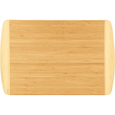 Personalized 18" x 12" Bamboo 2-Tone Cutting Board