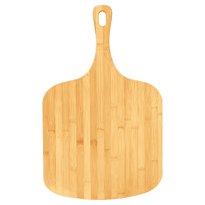 Personalized 23 1/2" x 14 1/2" Bamboo Pizza Board