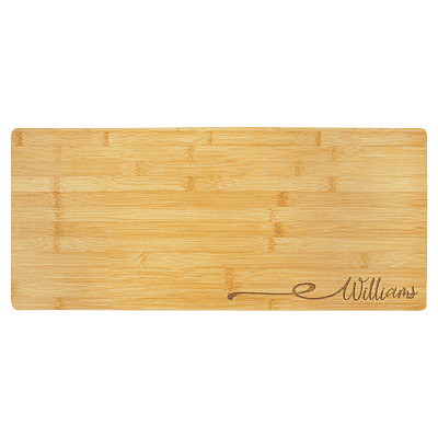 Personalized Bamboo Charcuterie Board/Cutting Board – 23 3/4" x 10"