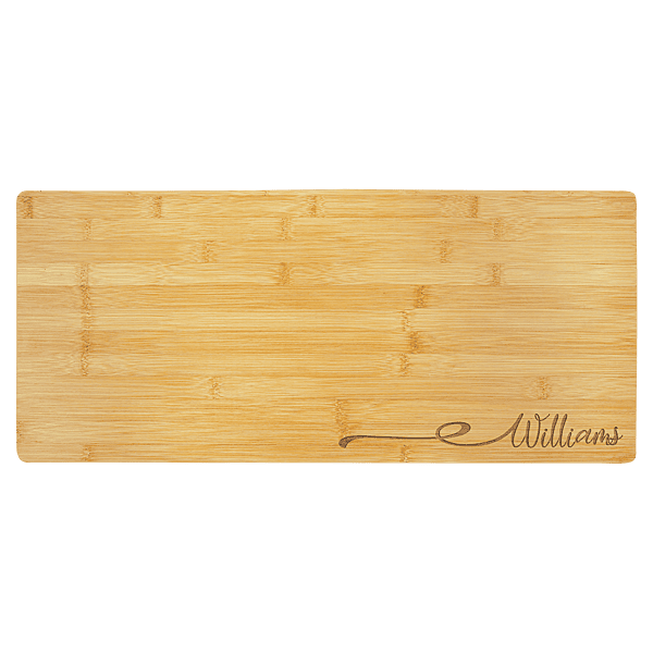 Personalized Bamboo Charcuterie Board/Cutting Board – 23 3/4" x 10"