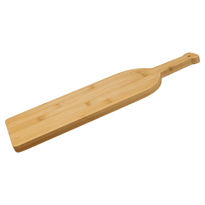 Personalized Bamboo Wine Bottle Cutting Board – 17" x 5 1/4"