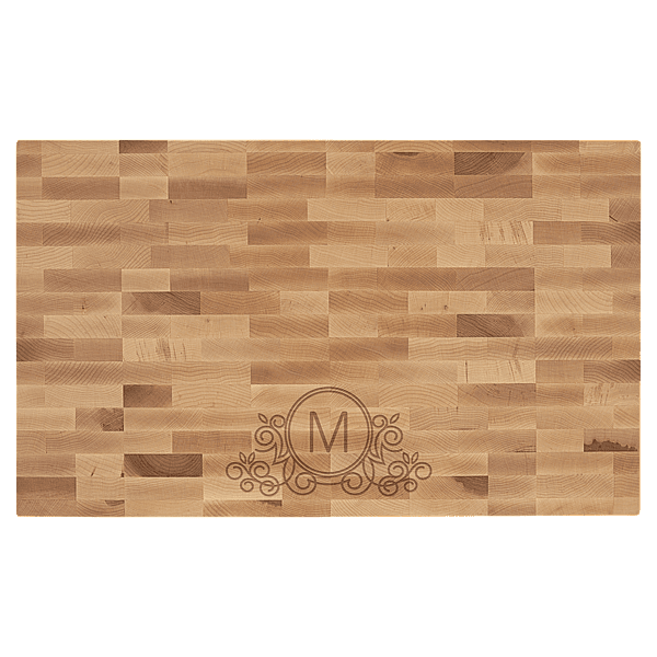Maple Butcherblock Cutting Board – 22" x 13" x 1 1/2"