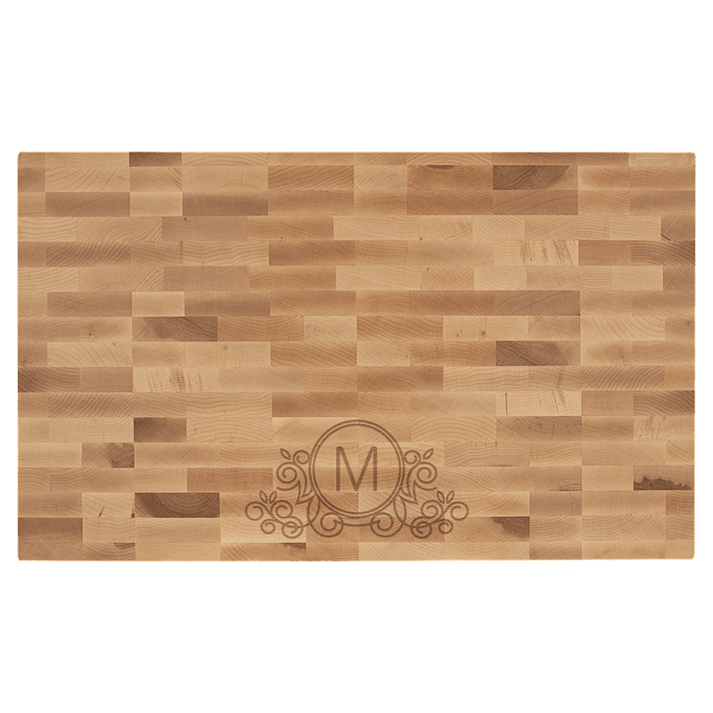 Maple Butcherblock Cutting Board – 22" x 13" x 1 1/2"