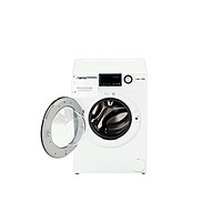 GE® GFW148SSMWW ENERGY STAR® 24" 2.4 Cu. Ft. Front Load Washer with Steam
