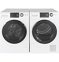 GE® GFW148SSMWW ENERGY STAR® 24" 2.4 Cu. Ft. Front Load Washer with Steam