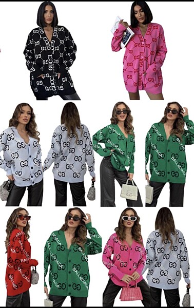 GG BALENCIAGA CARDIGANS