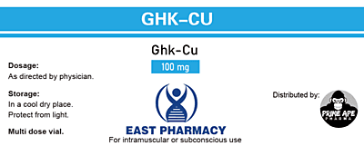 East Pharmacy - GHK-cu 100mg