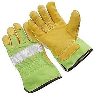 3M fluorescent tape, wing thumb, green nylon back & safety cuff