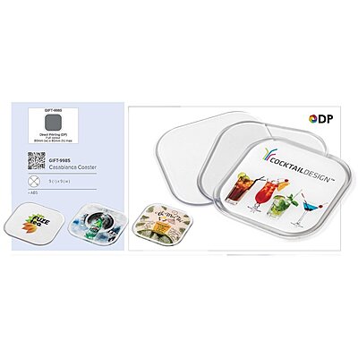 Casablanca Plastic Coaster