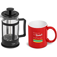 Cafe Omega Coffee Set - Yellow