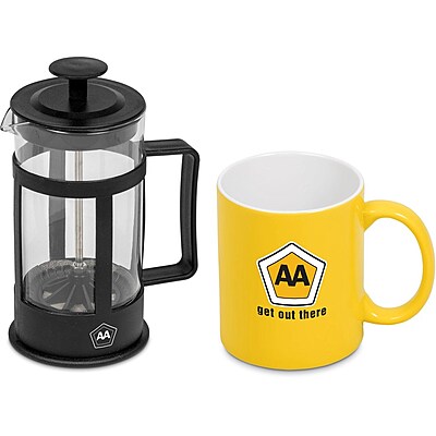 Cafe Omega Coffee Set - Yellow
